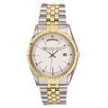 Men's 5th Avenue Two-Tone Metal Watch W/ Stainless Steel Bracelet